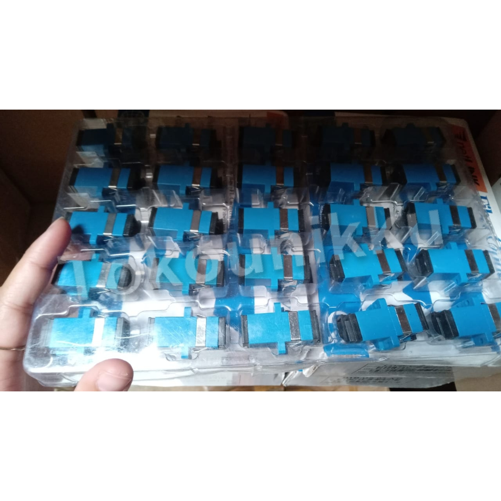 Jual Sambungan Adapter Connector Conector Fiber Optic Optik FO SC UPC ...
