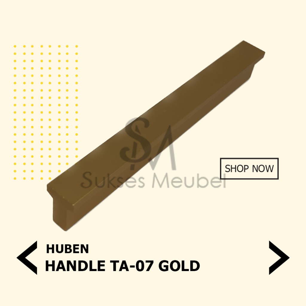 Jual Ta Gold Handle Huben Tarikan Laci Huben Shopee