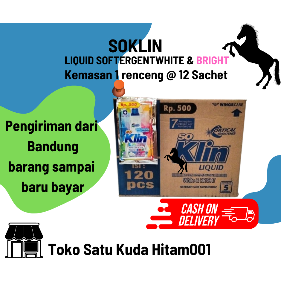 Jual Sabun Cuci Cair | SO KLIN Liquid Detergen cair 'Softergent white ...