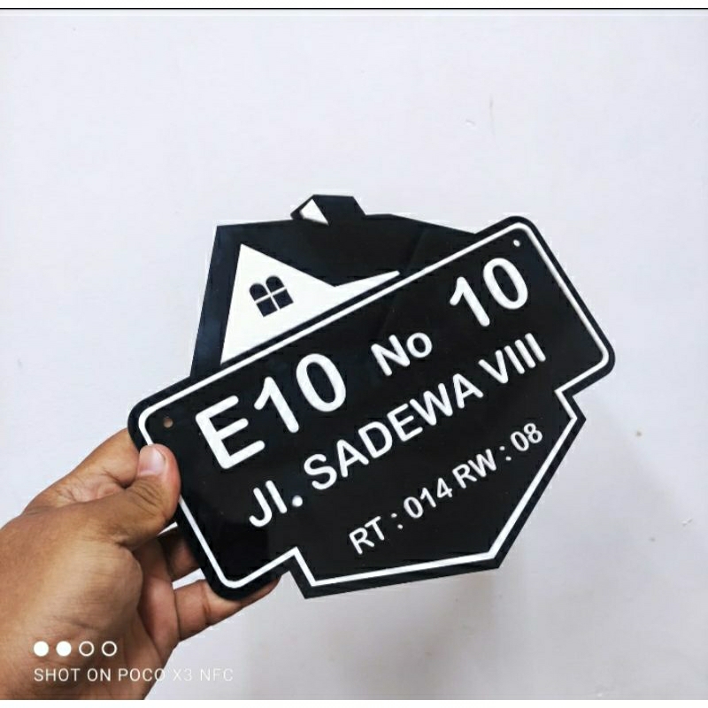 Jual no rumah akrilik (custom) | Shopee Indonesia