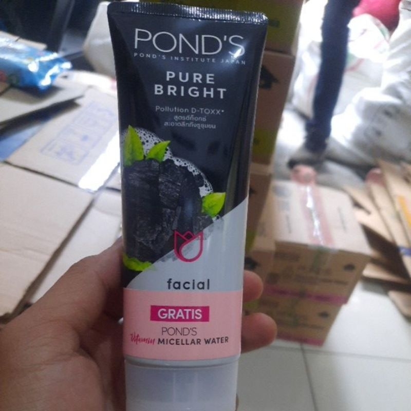 Jual Ponds Bright Beauty Facial Foam 100 Gr( Kemasan Baru Ponds White ...