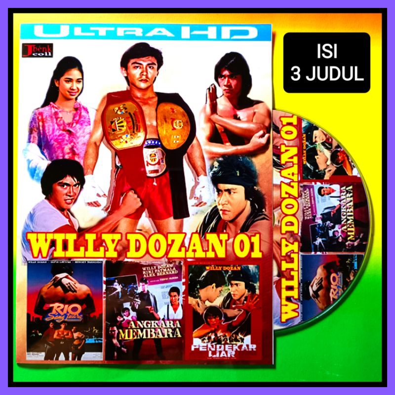 Jual KASET FILM LAGA INDONESIA JADUL LAWAS KOLEKSI WILLY DOZAN ISI 3