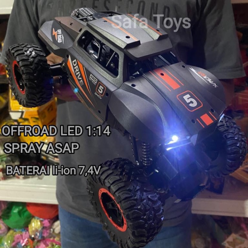 Jual Mobil Remote Control Crawler 2 Kecepatan Spray Effect , Rc 4wd ...