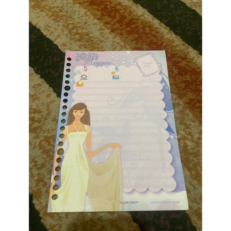 Jual Binder Harvest Putri Cantika Super Langka | Shopee Indonesia