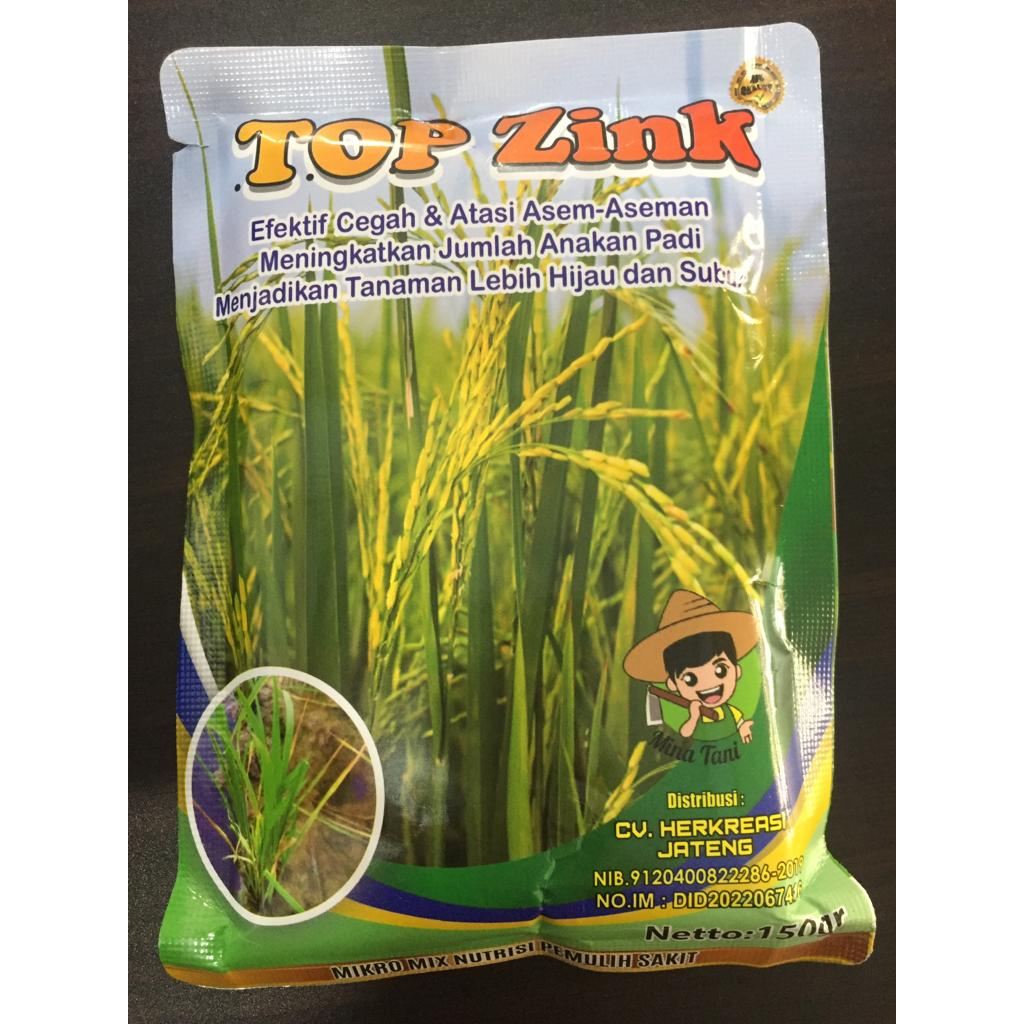 Jual Top Zink 150 gr - PUPUK Efektif Atasi Asem- Aseman | Shopee Indonesia