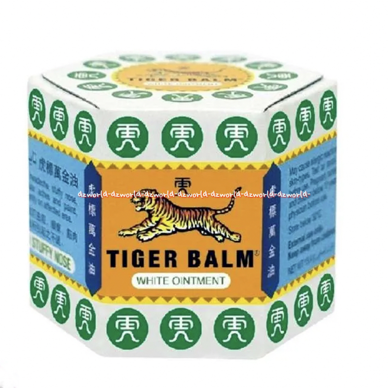 Jual Tiger Balm 20gr White Ointment Balsem Tigers Balsm Panas Warna ...