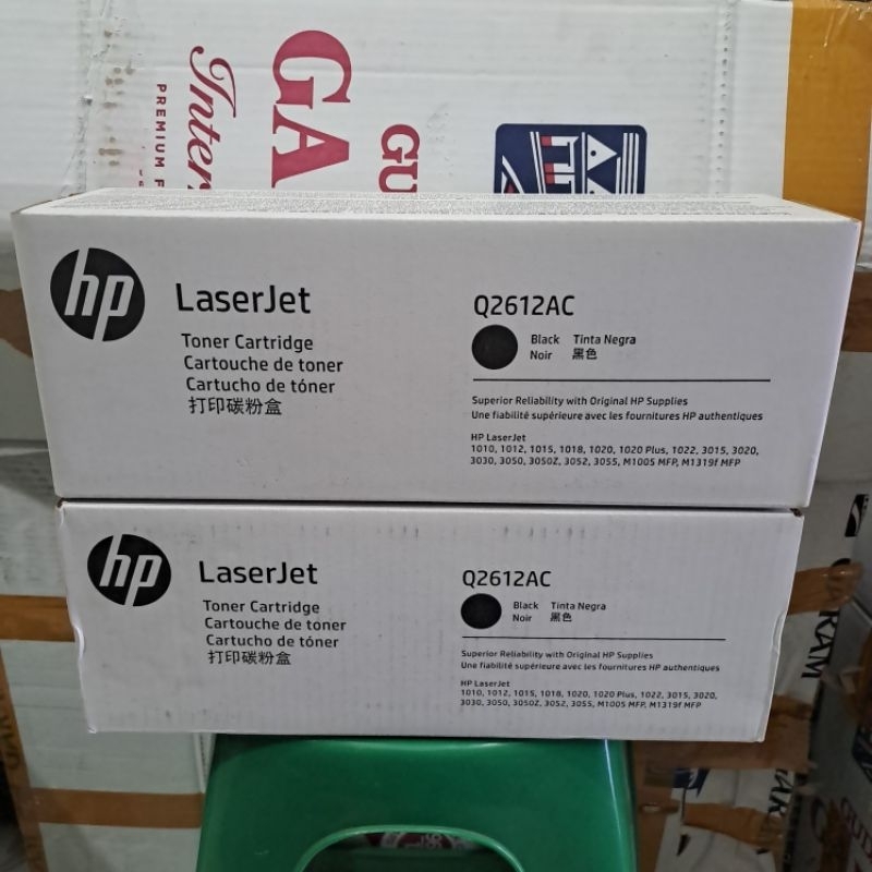 Jual Toner HP Laserjet 12AC Original (Q2612AC) Shopee Indonesia