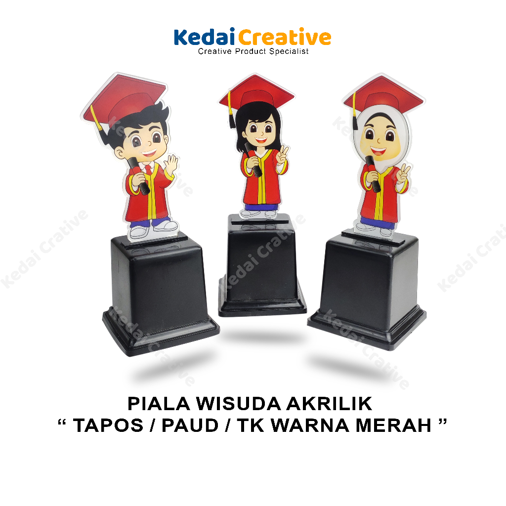 Jual Plakat Wisuda Anak PAUD / TK - Berbahan Akrilik MURAH | Shopee