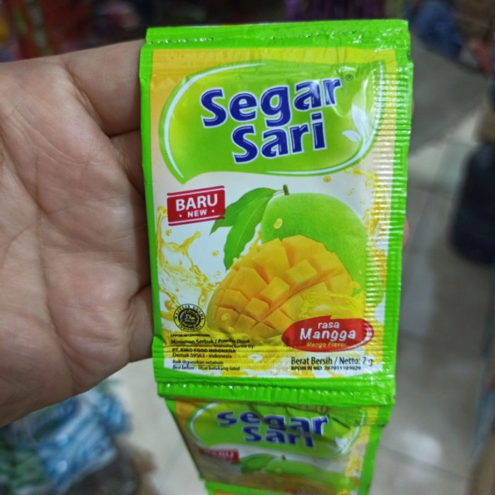 Jual Segar Sari Minuman Serbuk Instan 1renceng Isi 10 Sachet Shopee Indonesia 2911