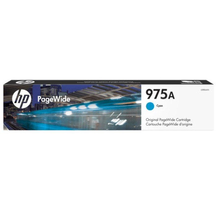 HP Toner 975A Cyan Page Wide Cartridge Original [L0R88AA] (2)
