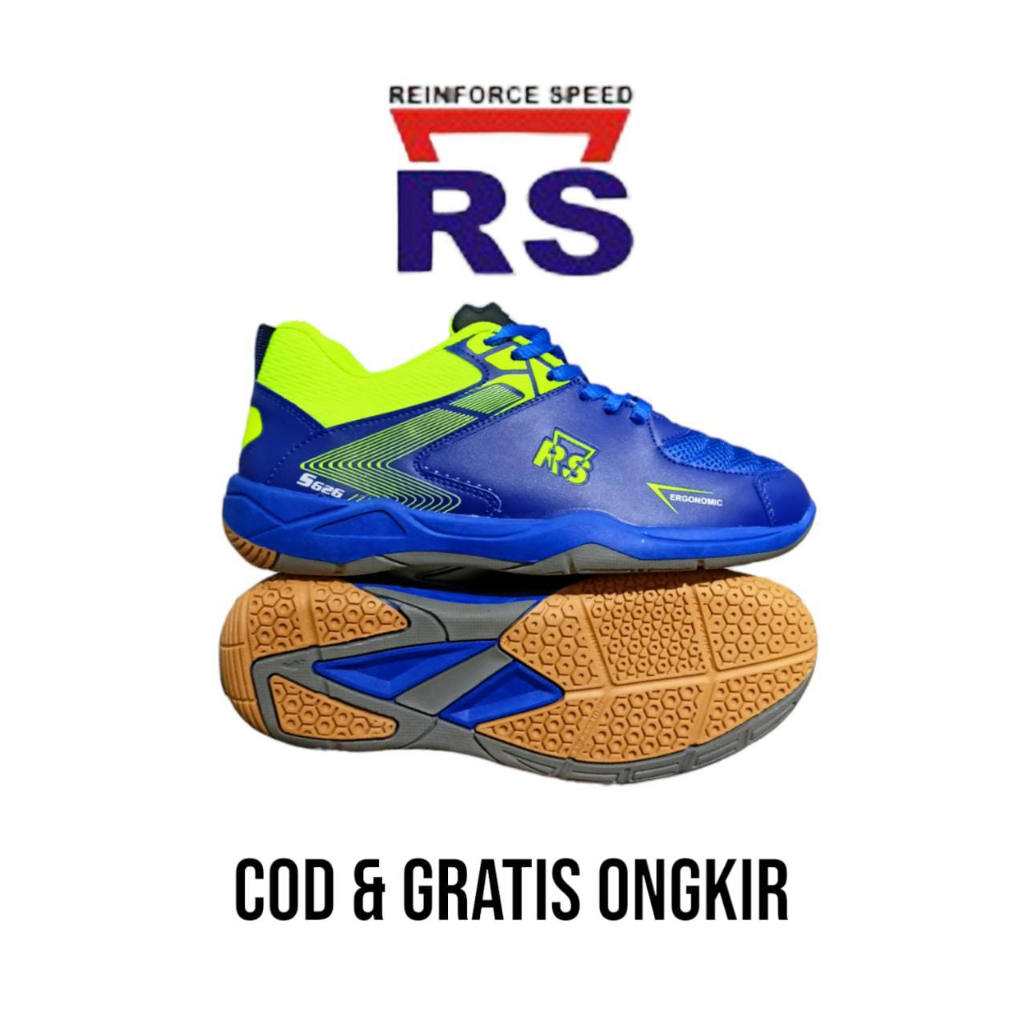 Jual PROMO SEPATU OLAHRAGA BADMINTON VOLI RUNNING RS TERBARU DISKON ...