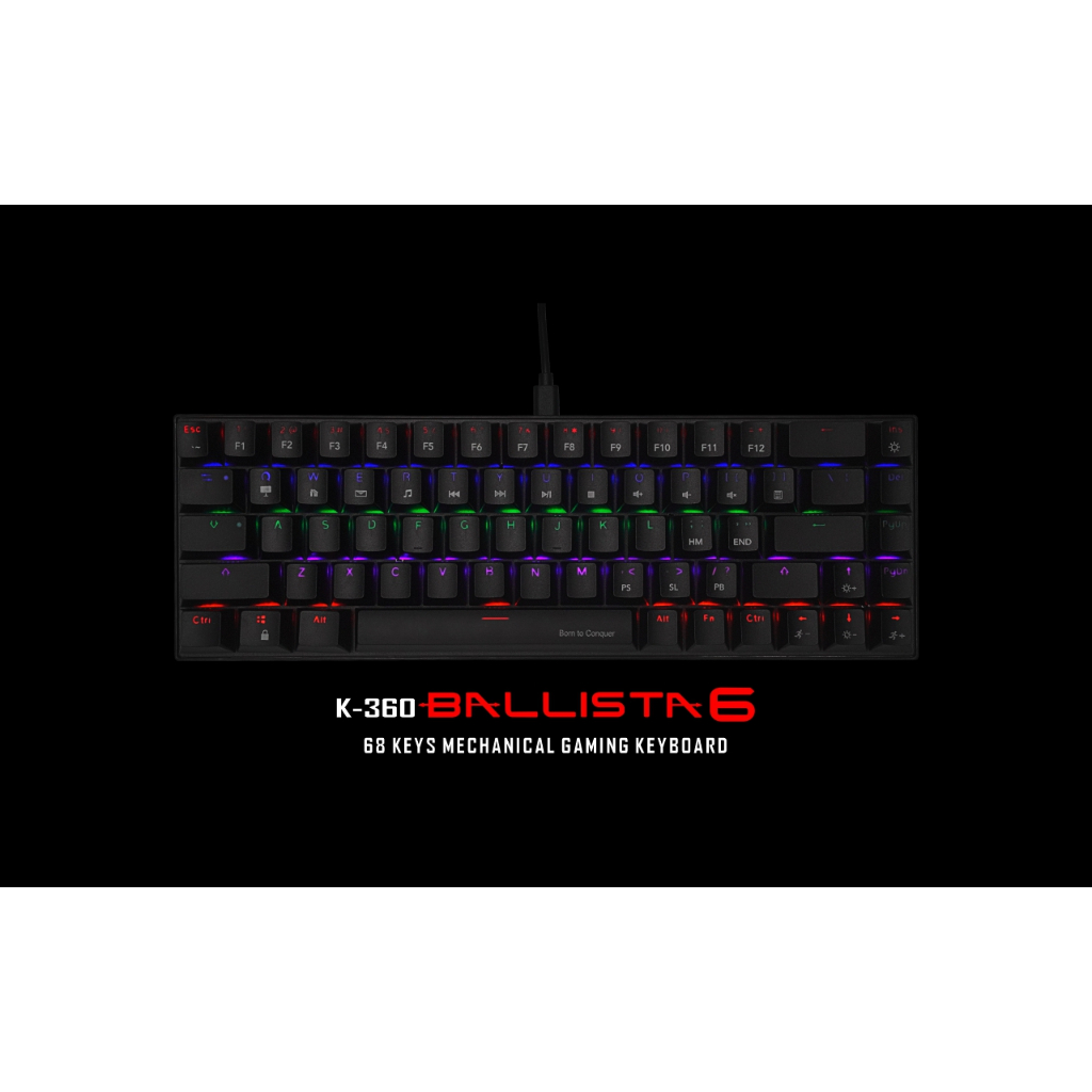 Jual Keyboard Gaming Imperion Ballista 6 K-360 Mechanical | Shopee ...