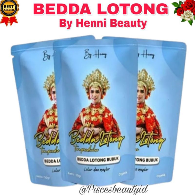 Jual Promo Siap Kirimlulur Bedda Lotong Henny Beauty Bedda Lotong