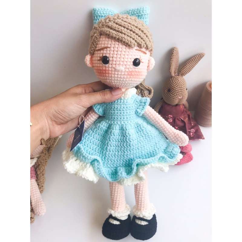 Jual Fullset Amigurumi | Boneka Rajut Fullset | Unicorn Girl | Bunny ...