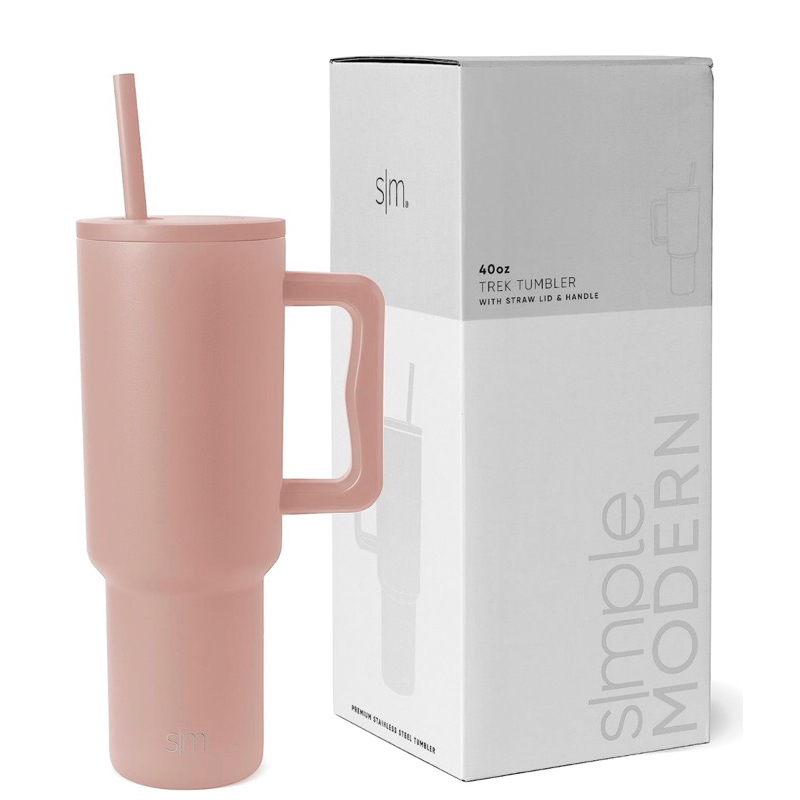 Jual (READY) Simple Modern 40 oz Tumbler with Handle and Straw (1.1L ...