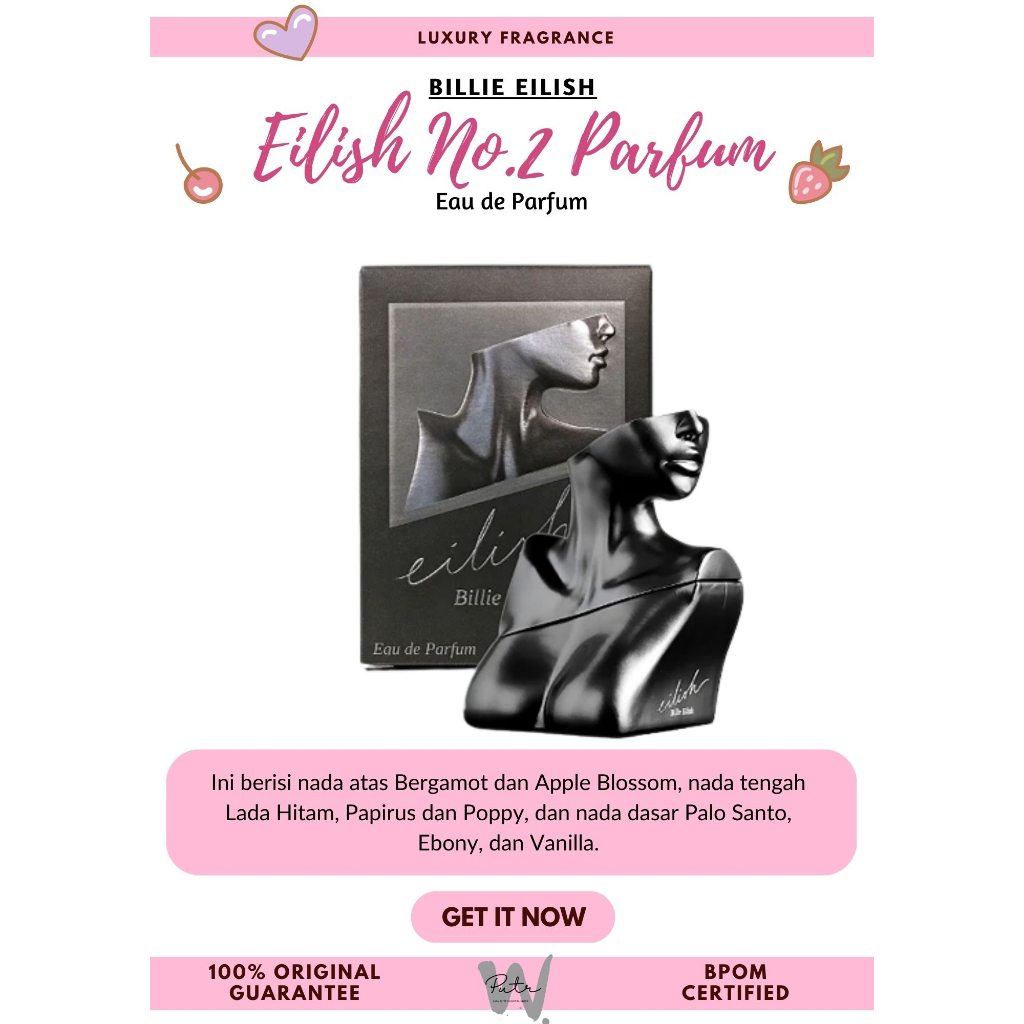 Jual BILLIE EILISH Eilish No 2 Eau De Parfum EDP Shopee Indonesia