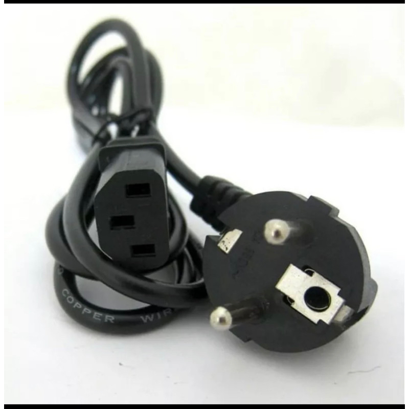 Jual kabel power supply PC komputer 1,5 M /CPU 1,5 meter Shopee Indonesia