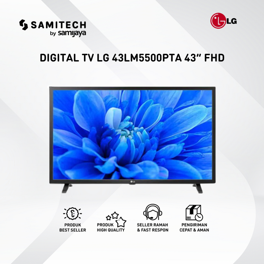 Jual LED TV LG 43" 43LM5500PTA FHD DIGITAL BERGARANSI Shopee Indonesia