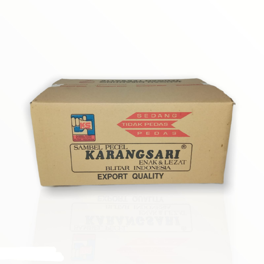 Jual KARANGSARI-Sambal pecel karangsari 1 Karton 200 gr x 100 Pcs ...