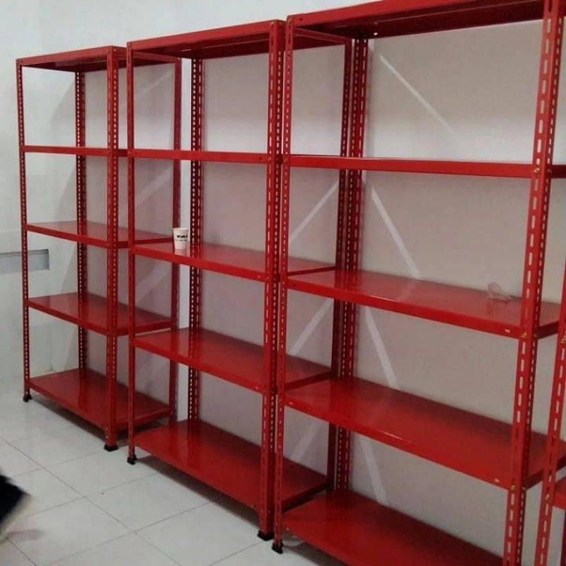 Jual Besi Siku / Rak Siku / SIKU LUBANG TEBAL 1,3 MM BESI SIKU MERAH ...