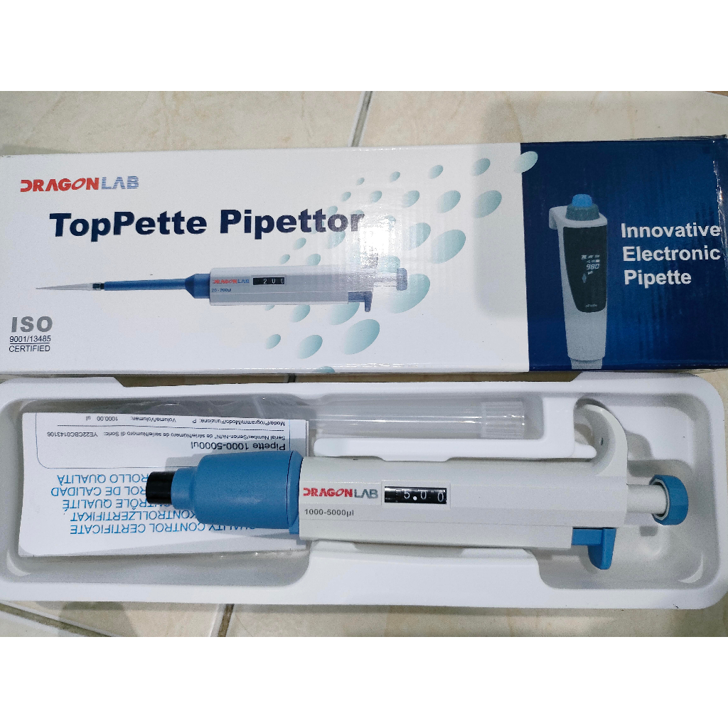 Jual Micro Pipette 10005000 ul DragonLab Mikropipet Adjustable
