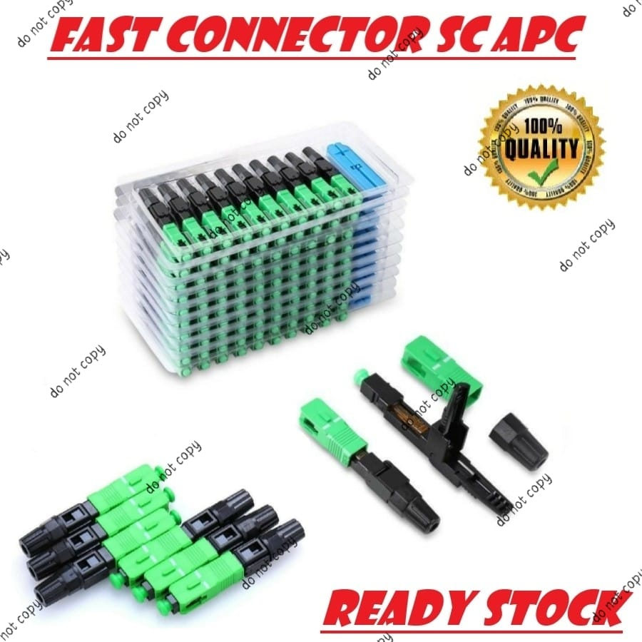 Jual Fast Connector SC/APC Fiber Optic / Konektor Fiber Optic SC/APC ...