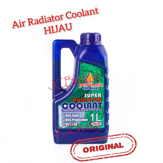 Jual Air Radiator Coolant HIJAU PETROASIA 1 L | Shopee Indonesia
