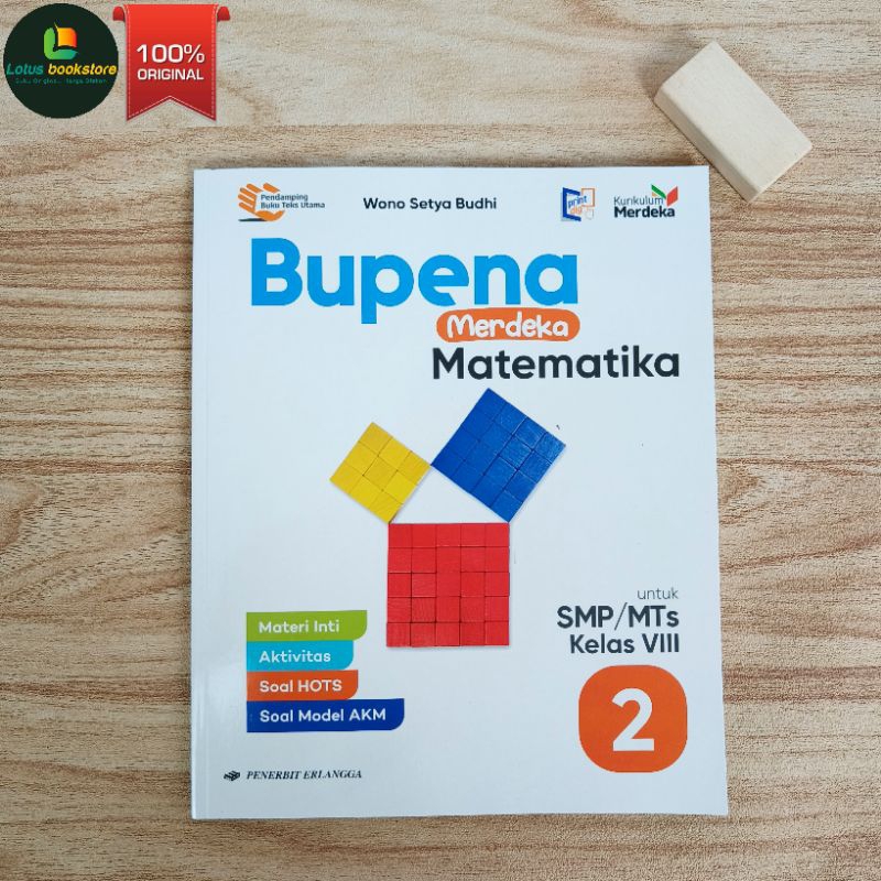 Jual Bupena Merdeka Matematika SMP Kelas 8 - Kurikulum Merdeka ...