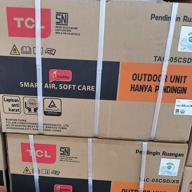 Jual Outdoor AC TCL 1/2 PK freon R32 Shopee Indonesia