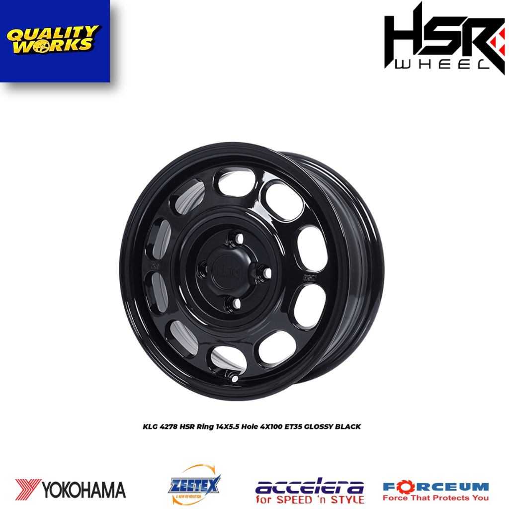 Jual Velg HSR klg Ring 14 Lebar 55 pcd 4x100 ET35 pnp air ev | Shopee ...