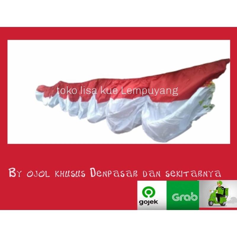 Jual Bendera Merah Putih Rample 10 undakan/Gelombang | Shopee Indonesia
