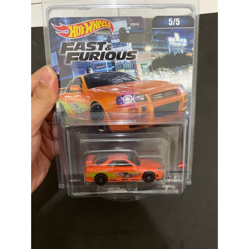 Jual Nissan Skyline GT-R BNR 34 (Jeruk/Japan Sticker) | Shopee Indonesia