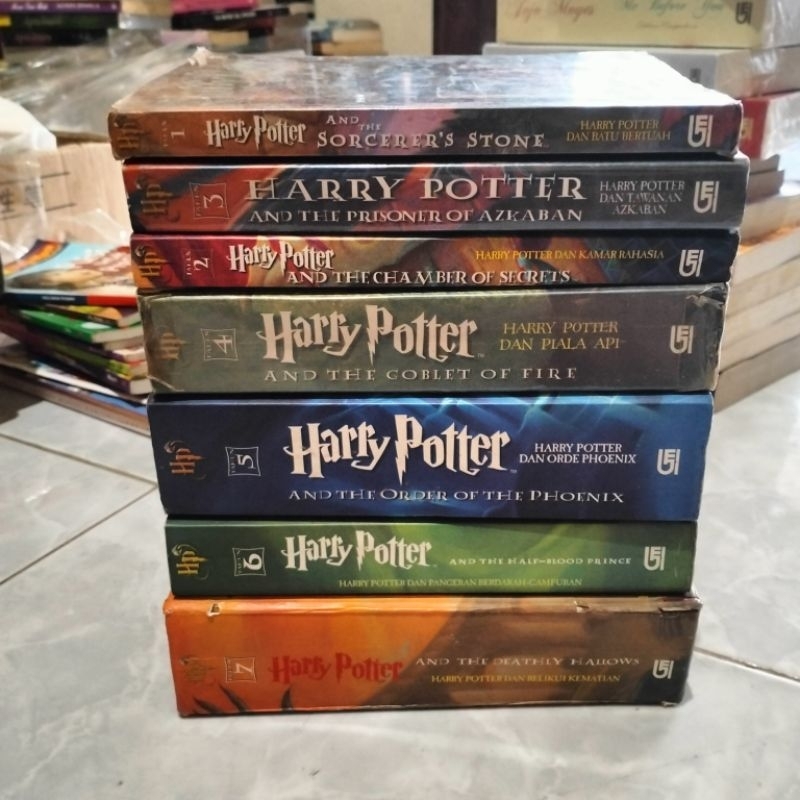 Jual Novel Harry Potter Set Lengkap | Shopee Indonesia