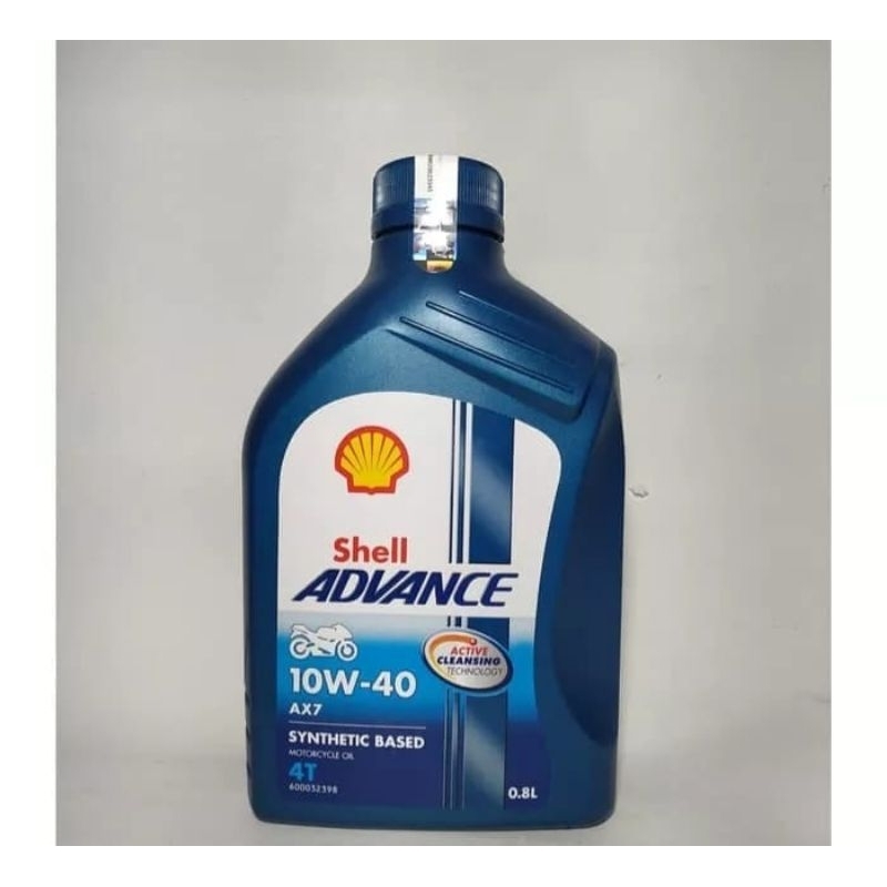 Jual Oli Shell Advance AX7 800ml SAE 10W-40 4T 1 liter | Shopee Indonesia