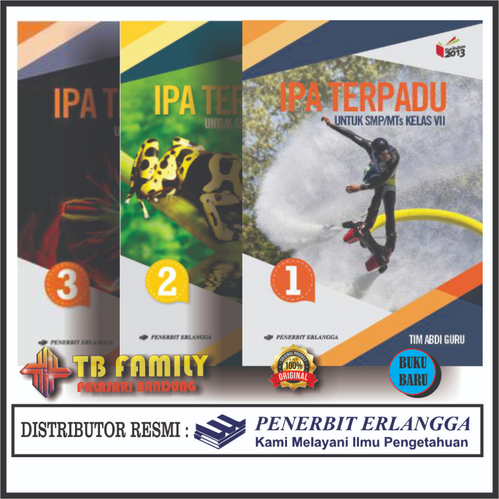 Jual Buku Ipa Terpadu Smp Kelas 7 8 9 Tim Abdi Guru Penerbit Erlangga Shopee Indonesia 9919