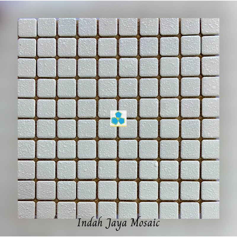 Jual Keramik Mosaic Dinding Kamar Mandi Putih | Shopee Indonesia