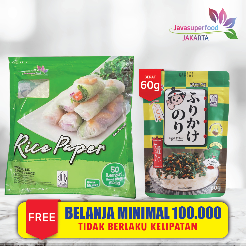 Jual [Halal] Rice Paper / Banh Trang High Quality Rice Paper 22cm