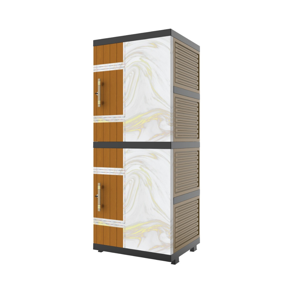 Jual Murah Lemari Pakaian Plastik Nacase Naiba 7205 5 susun