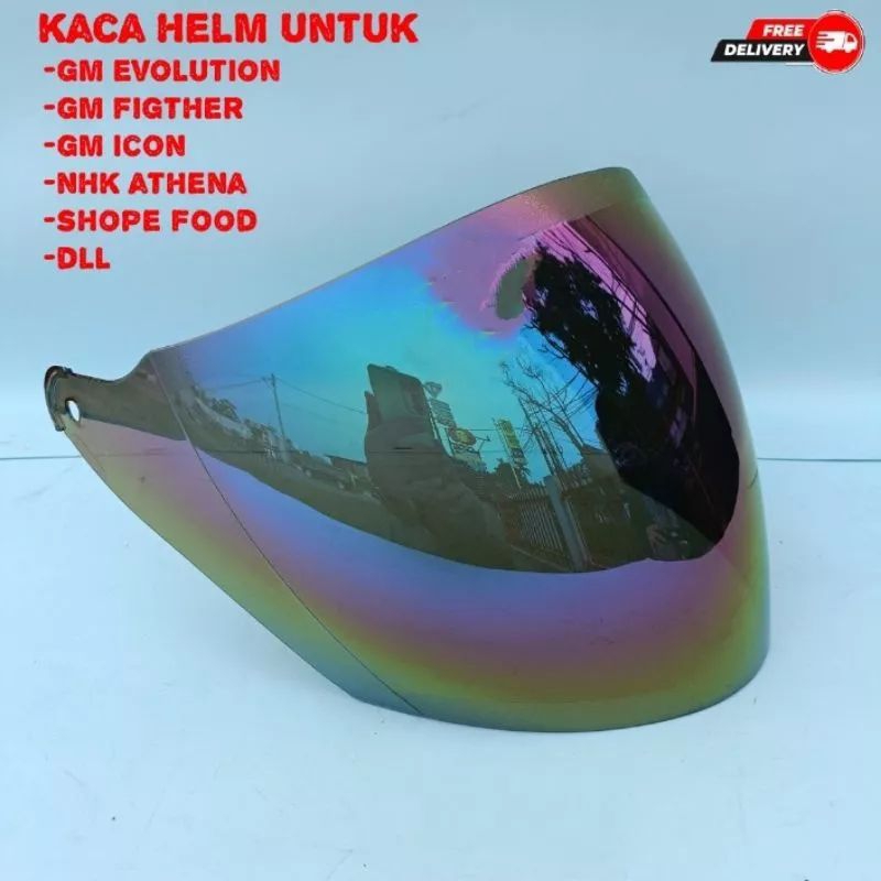 Jual kaca helem GM fighter | Shopee Indonesia