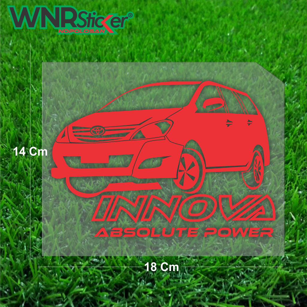 Jual Stiker cutting Variasi kaca mobil kijang Innova | Shopee Indonesia