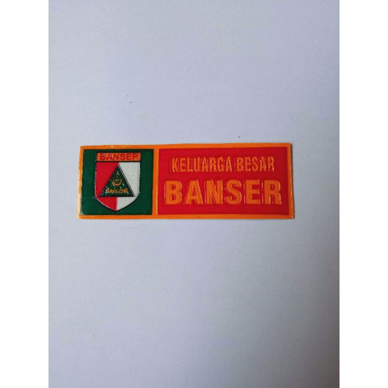 Jual Stiker Embos Timbul Keluarga Besar BANSER | Shopee Indonesia