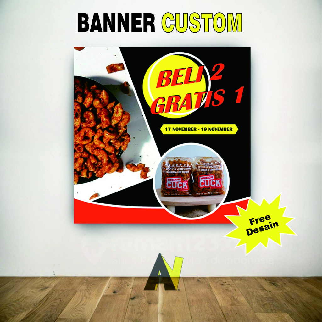 Jual Cetak Banner Spanduk Baliho Backdrop Gsm Shopee Indonesia