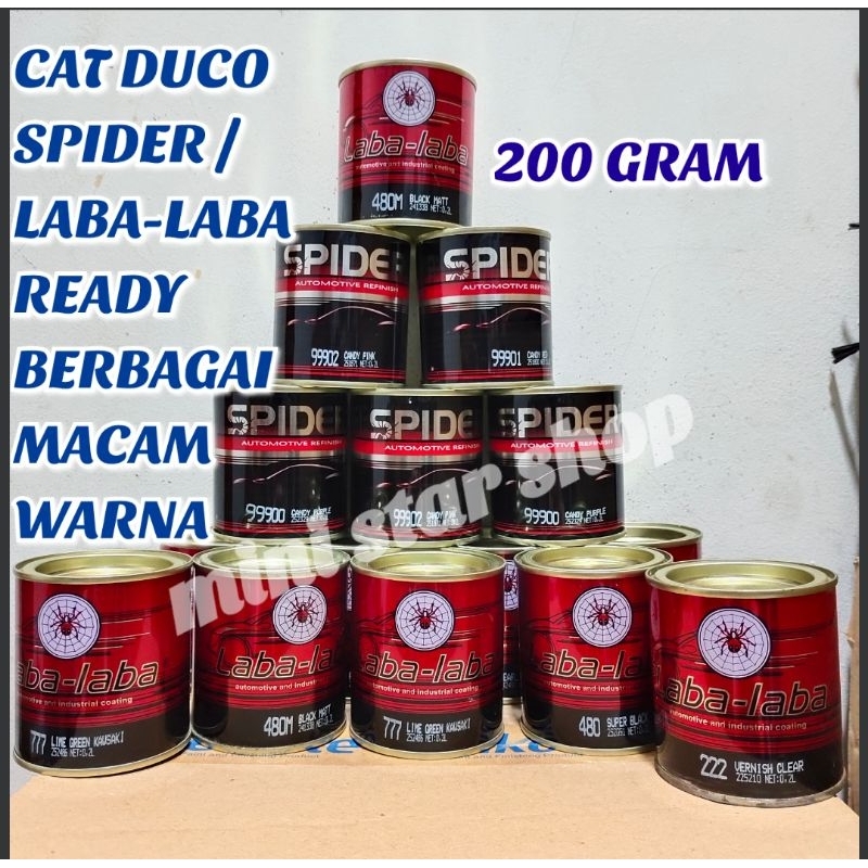 Jual Cat Duco Spider Laba Laba Isi Gram Klik Di Varian Cat Duco