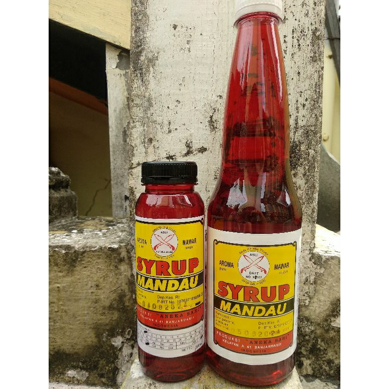 Jual Sirup mawar CapMandau (isi 250ml) | Shopee Indonesia