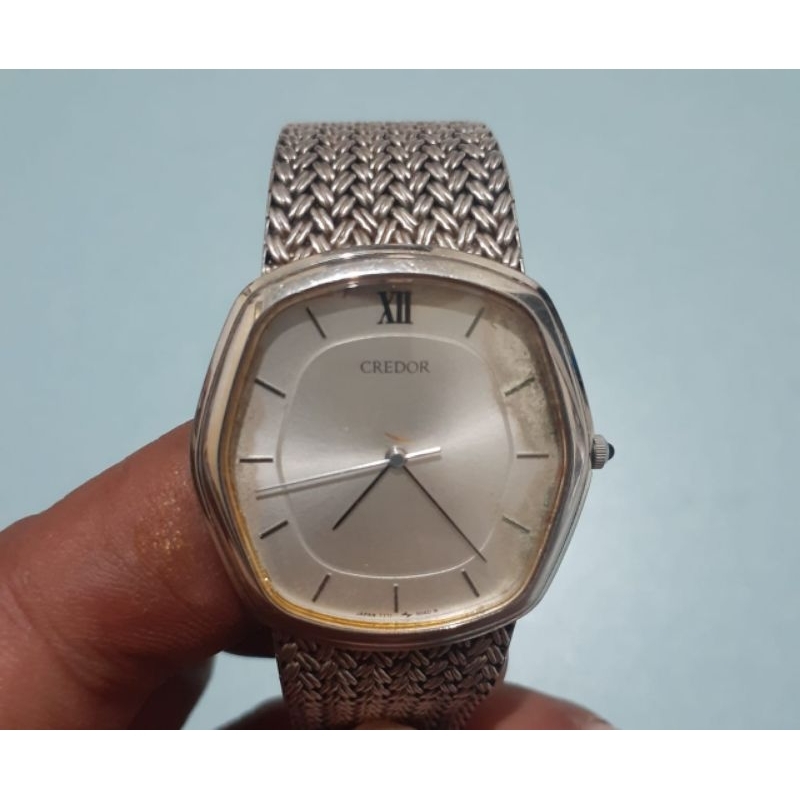 CREDOR SEIKO オクタゴン 時計 スクエア 7771-5040 SEIKO CREDOR 7771 5040