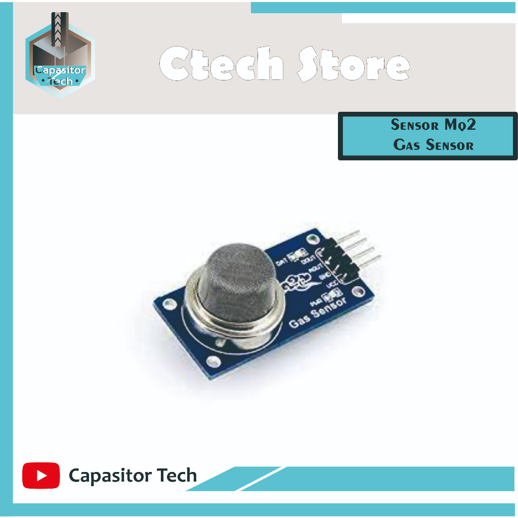 Jual MQ-2 MQ2 LPG Butane Methane Gas Smoke Sensor Module For Arduino ...