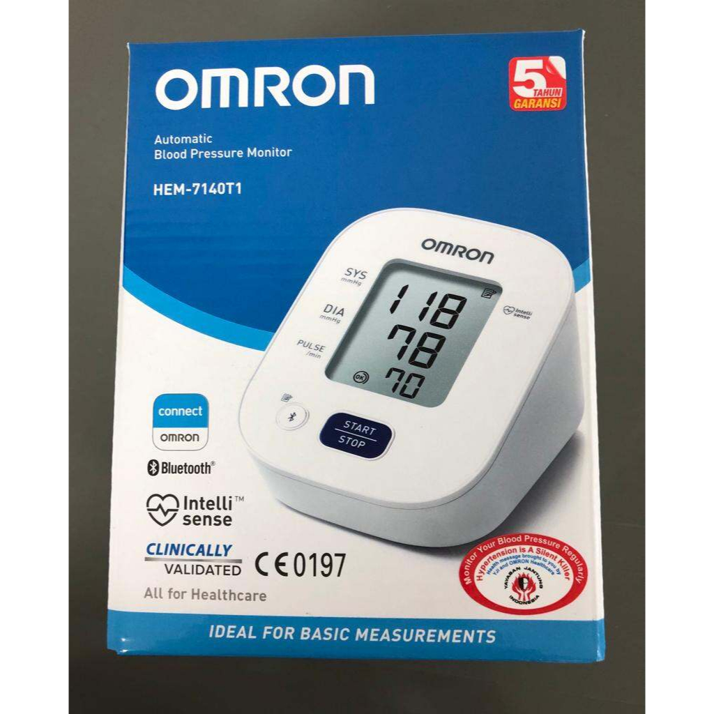 Jual JM Tensimeter Digital Bluetooth OMRON HEM 7140T1 Tensi Darah 7140T ...