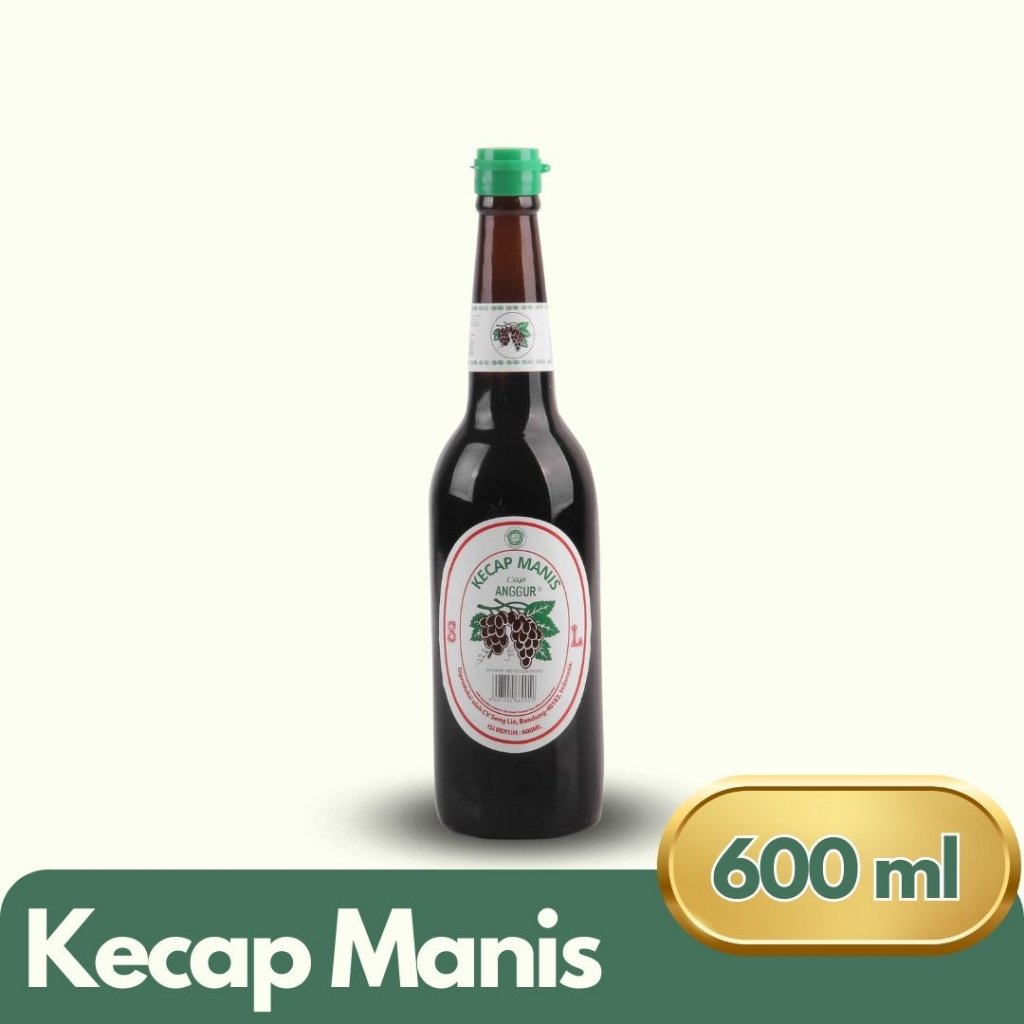 Jual Kecap Manis Cap Anggur 600ml (botol Kaca) | Shopee Indonesia