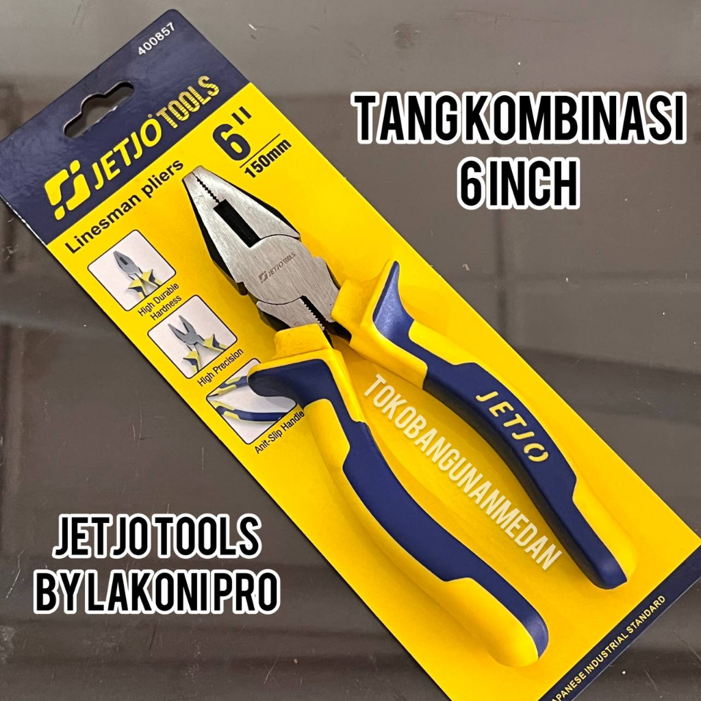 Jual Tang Kombinasi Jetjo Tools By Lakoni Pro Inch Linesman Pliers Shopee Indonesia