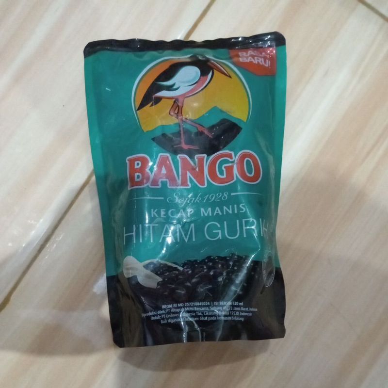Jual kecap manis bango hitam gurih 520 ml | Shopee Indonesia